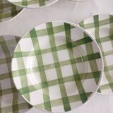 Set of 6 deep plates Moulin des Loups, Tablecloth