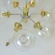 Vintage Redesign Pendant Light / Accent Hanging Lamp / Sputnik Chandelier