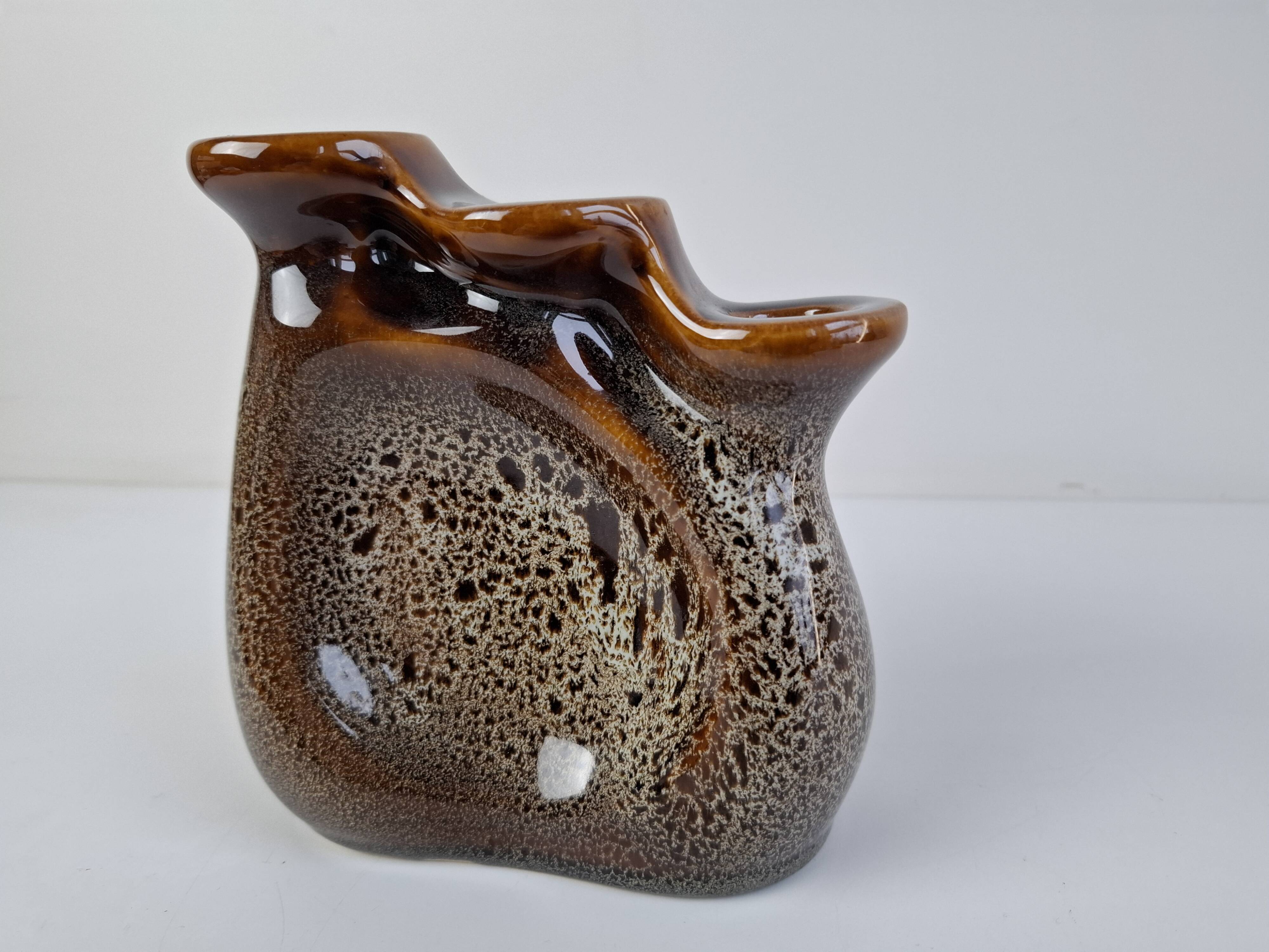 Mid-Century Modern Triple Candle Holder by Ditmar Urbach, Czechoslovakia, 1