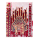 Vintage Afghan hand-knotted prayer rug with Islamic patterns.