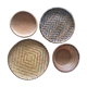 Composition of vintage wall baskets