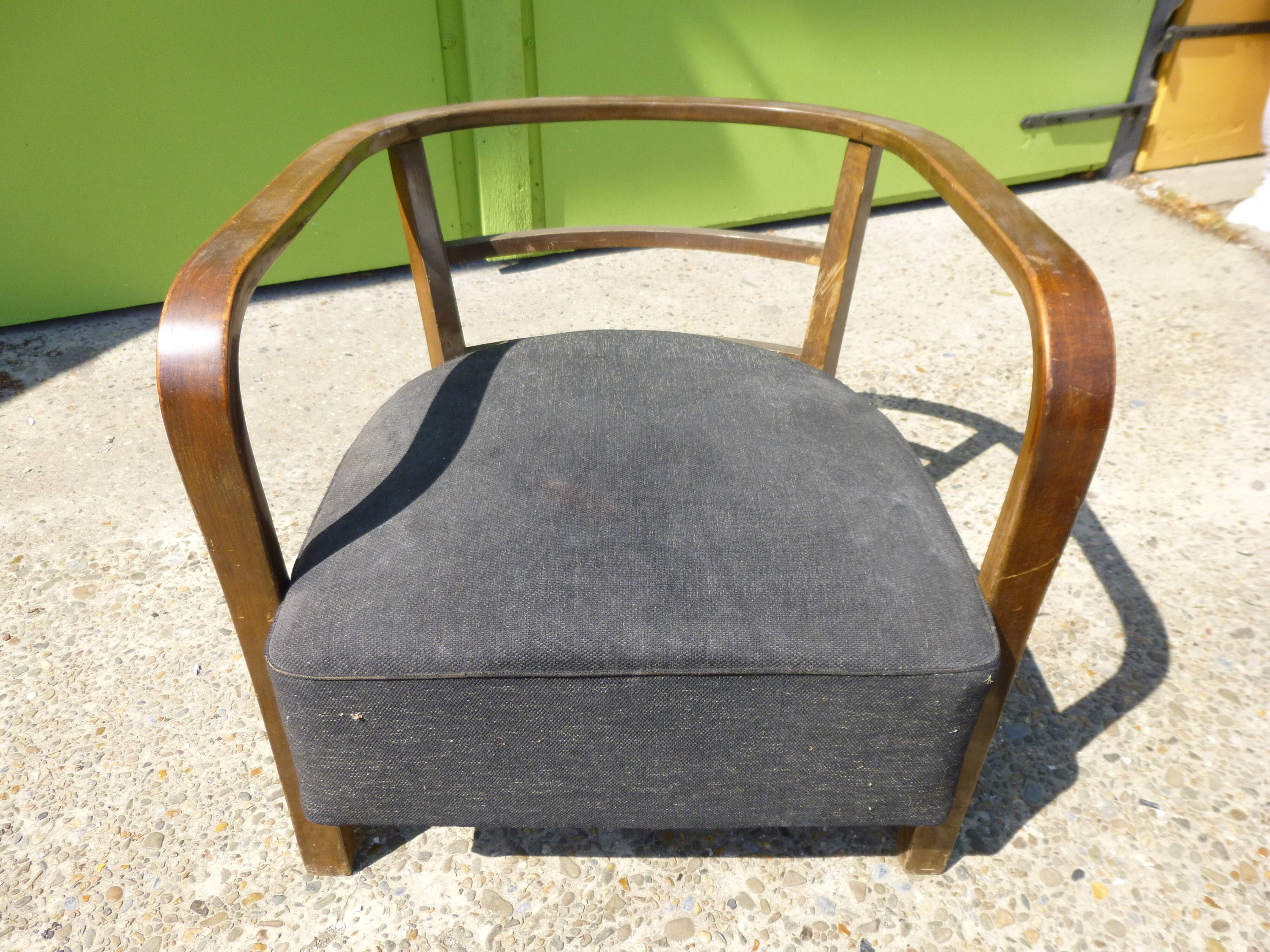 Thonet armchair from the 1940s