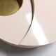 Rare rotating TRG coffee table with bar style Willy Rizzo