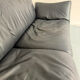 De Sede DS 140 midnight blue 3-seater vintage leather sofa 1980s design