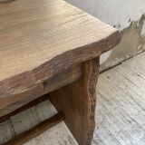 Aranjou elm brutalist desk