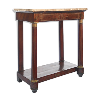 Mahogany console