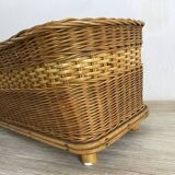Large rattan planter