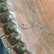 Moroccan tray for copper tea engraved early twentieth century