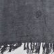Tapis vintage 5x8 nuances de gris et bleu, 167x237 cm