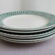 Set of 6 Digoin/Sarreguemines plates