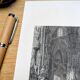 Cathédrale de Xerez, gravure, imprimée en 1841