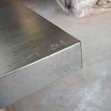 Monastery table with zinc top