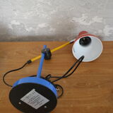 Multicolored articulated metal lamp