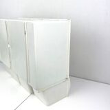 bathroom wardrobe - storage with sliding doors - 4 drawers