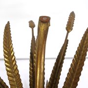 Hollywood Regency gilded sheaf of wheat coffee table in the style of Coco Chanel, 1960s