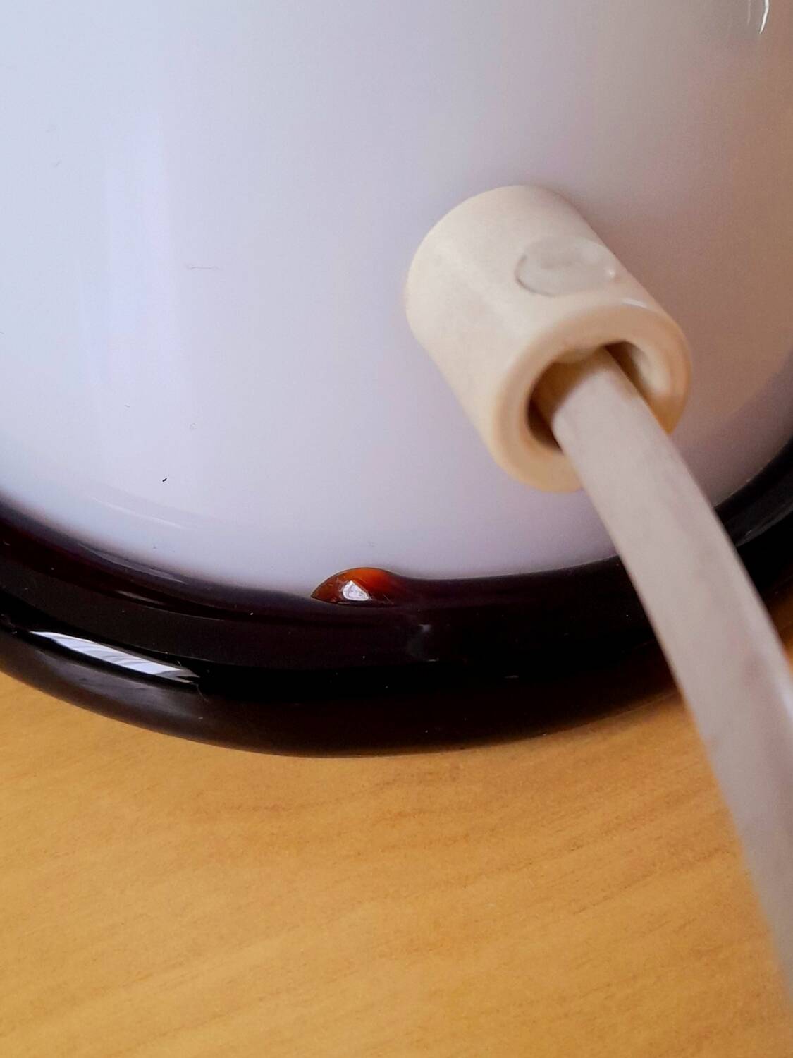 Murano glass mushroom lamp, 1970.