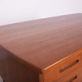Mid-Century Danish Teak Desk, 1960s