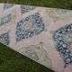 Vintage Turkish hallway rug 86x715 cm
