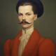 Old portrait - “Les moustachu-es” series