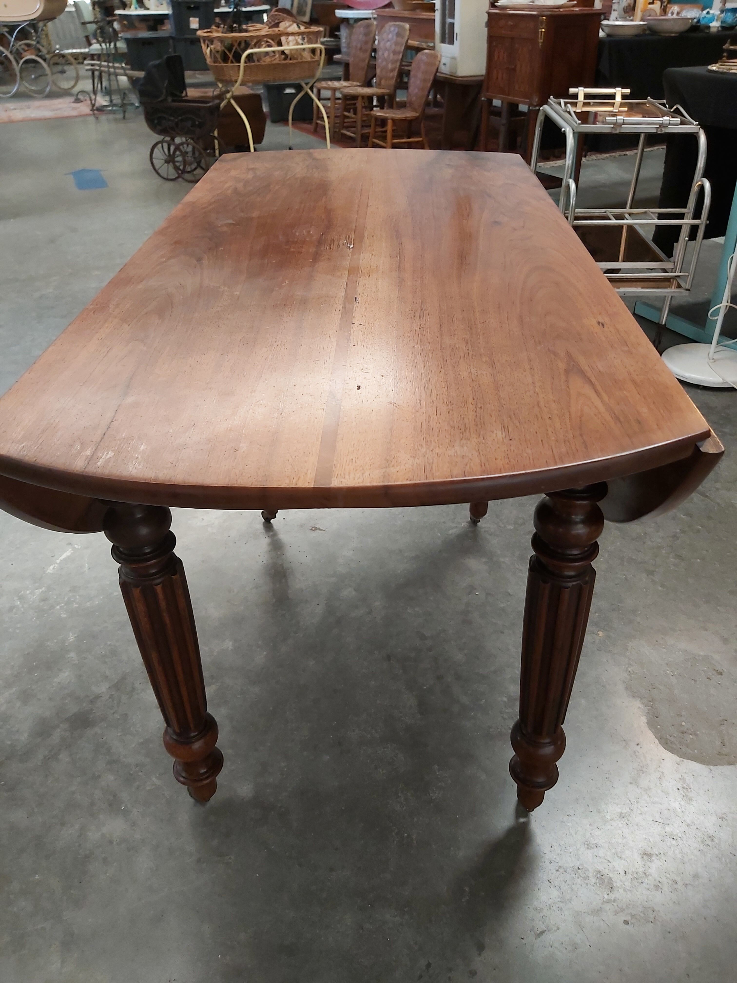 Louis Philippe walnut table