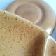 Lot de 5 assiettes à compartiments en gres Longchamp vintage