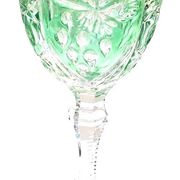 Coloured stem glass Anna Hutte (Germany) Model Asti