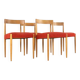 Set of Danish Oak Chairs - mid century modern danish design