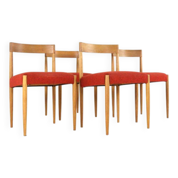 Set of Danish Oak Chairs - mid century modern danish design