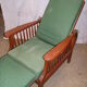 Fauteuil Morris inclinable Art Deco