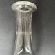 Carafe à décanter en verre gravé