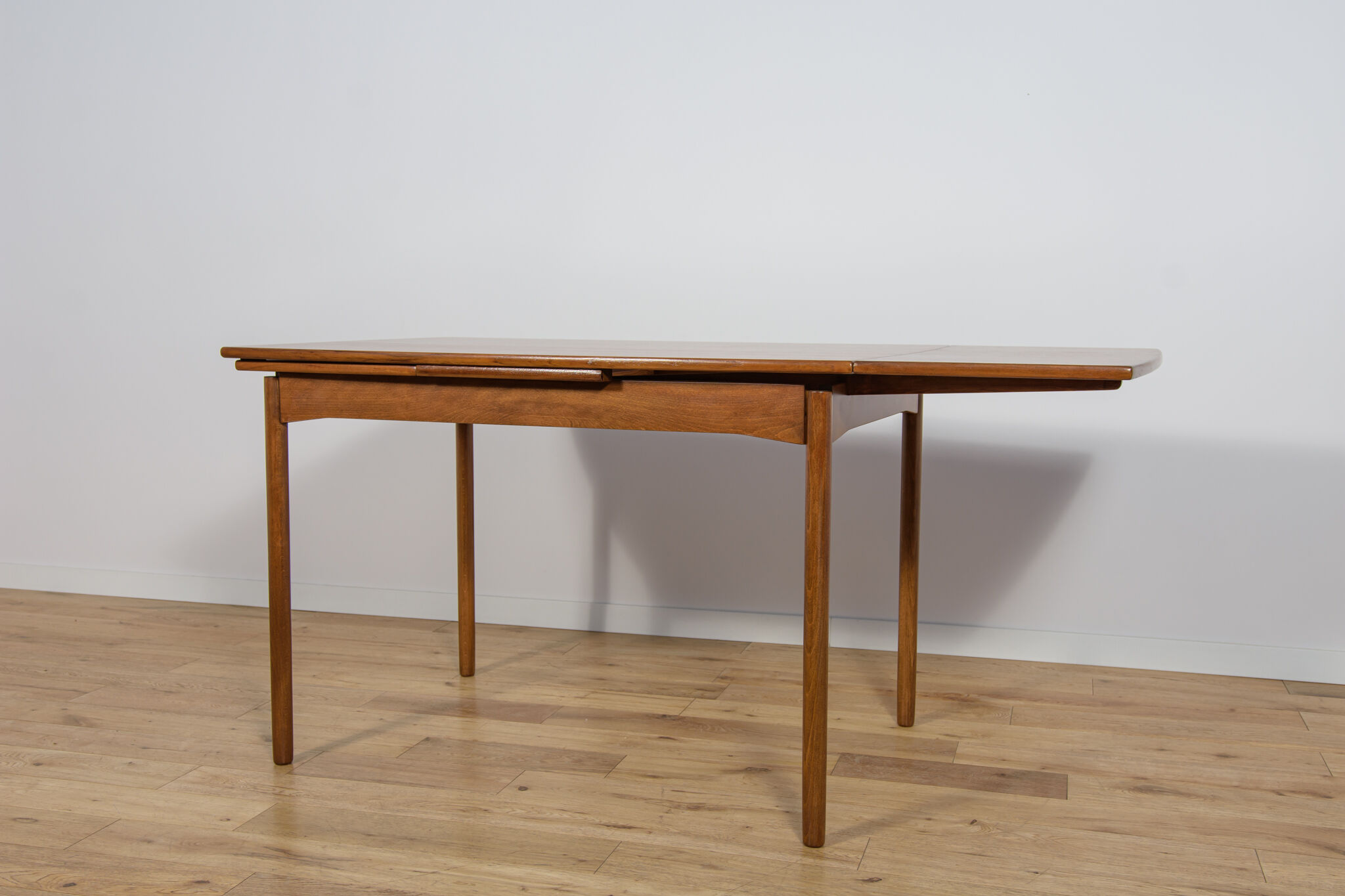 Mid-century teak extendable dining table, Denmark, 1960s