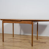 Mid-century teak extendable dining table, Denmark, 1960s