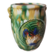 Colorful vintage slip style pot/empty pocket