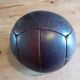 Old leather football
