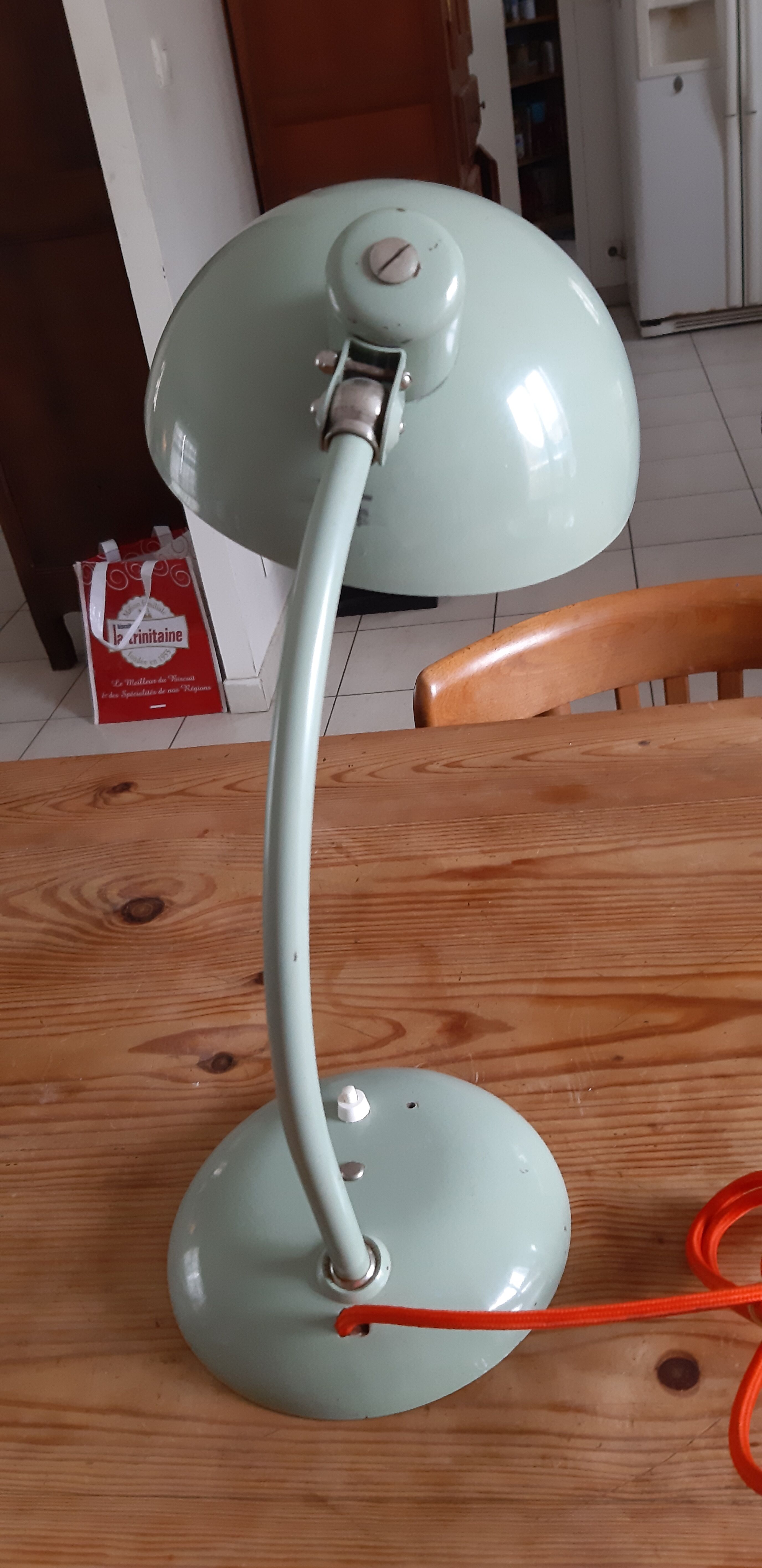 Lampe de bureau vintage des années 60