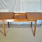Scandinavian vintage extendable rectangular table