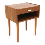 Scandinavian teak bedside table, Sweden, 1960s