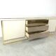 Vintage brass and lacquer sideboard, 1970s