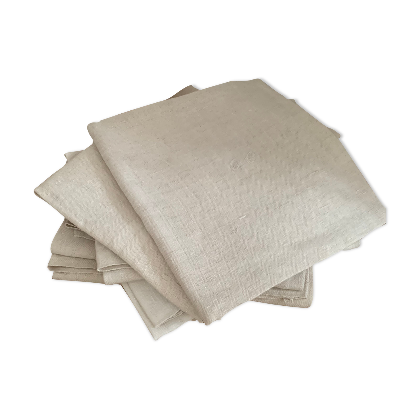 Lot of 6 vintage tea towels