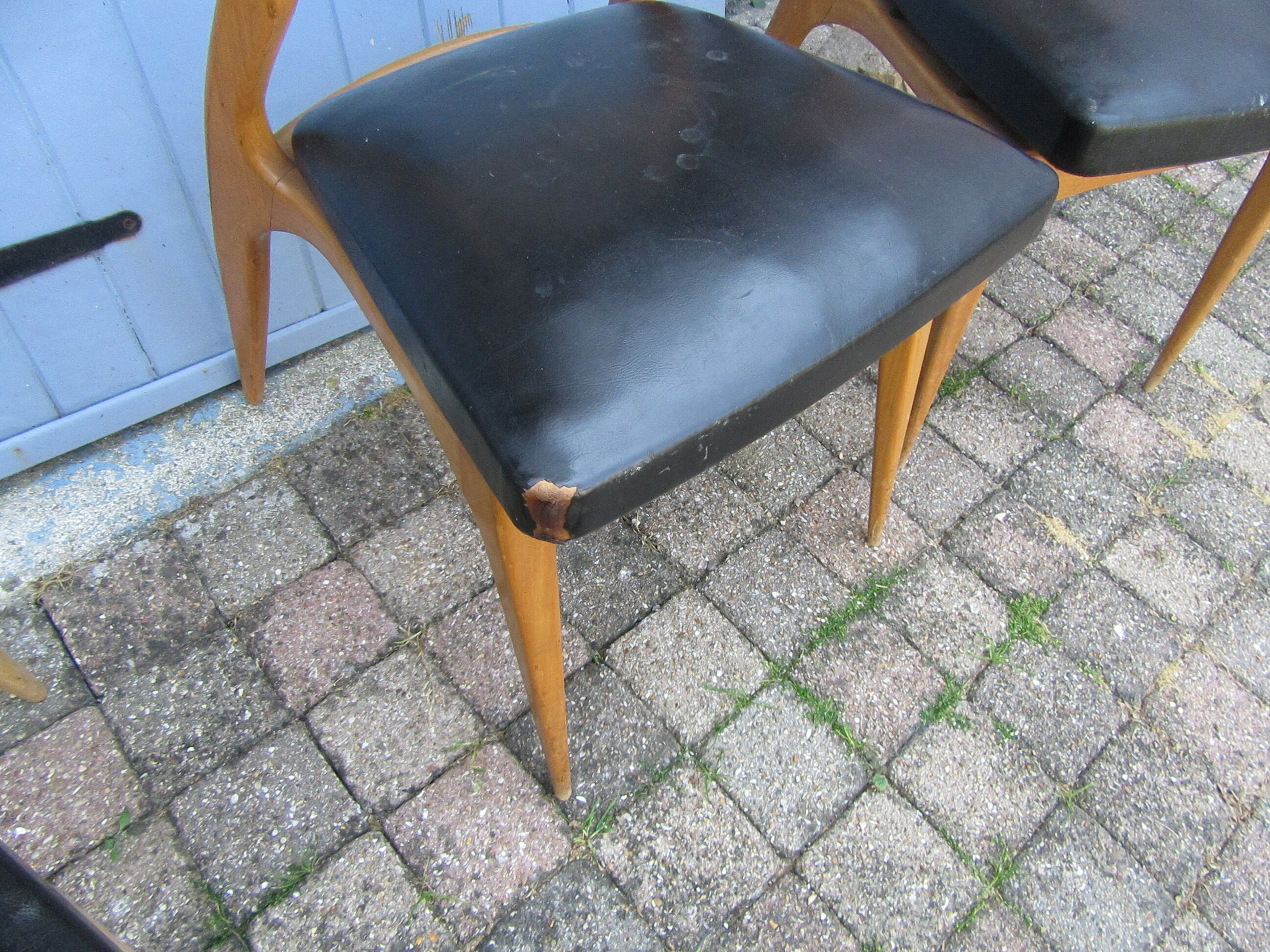 Vintage Scandinavian style chairs