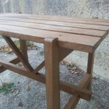 Table basse pieds compas