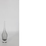 Scandinavian Glass Vase with Slim Neck, 1960s