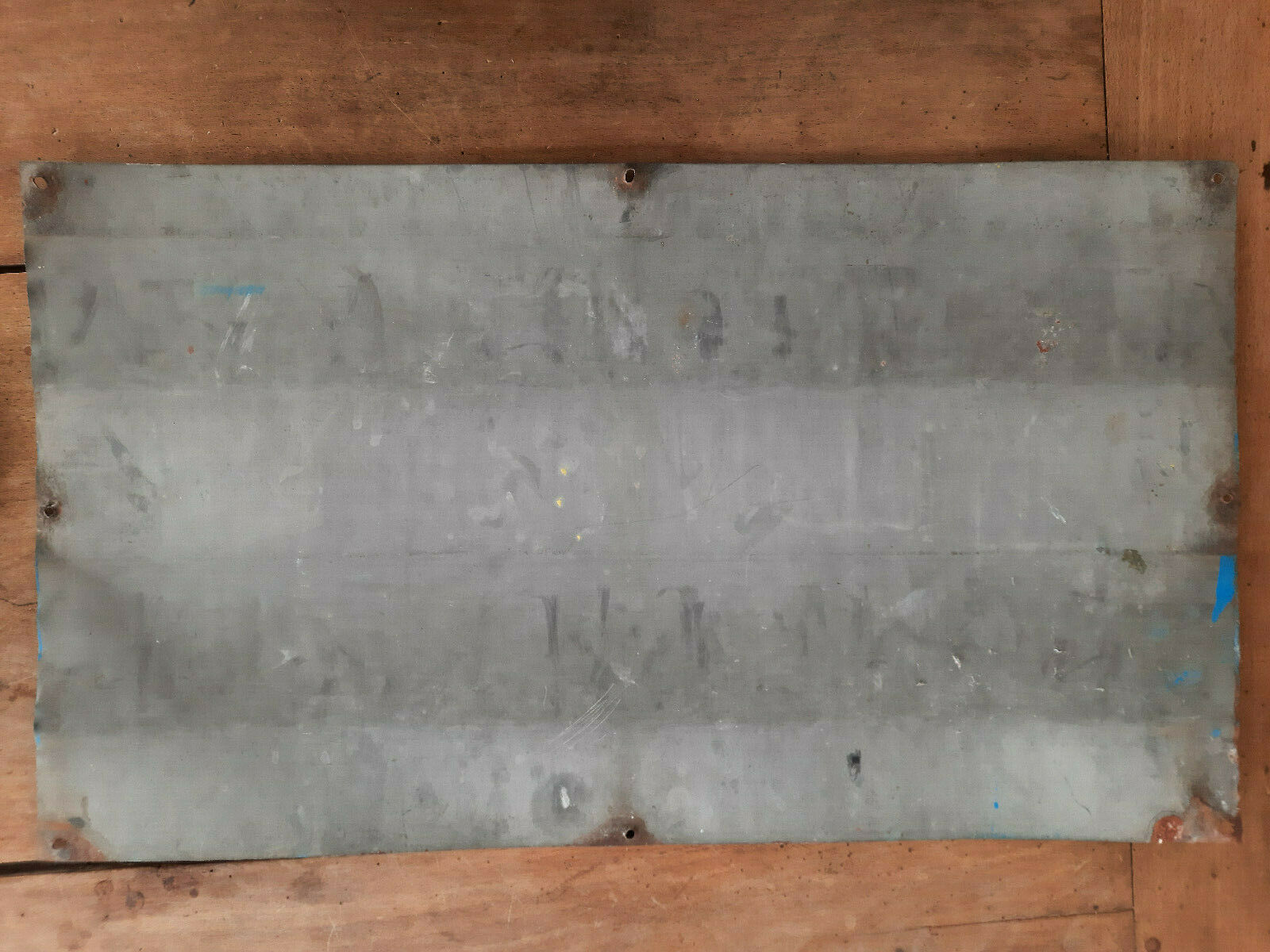 Old plate "Joker Fruit Juice" 40x70cm 1960