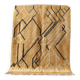 Yellow Berber rug 150/250cm