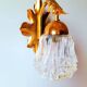 Paire D'Appliques Feuilles D'Acanthes 1970