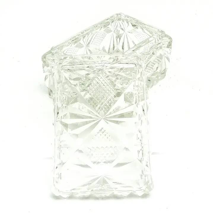 Art Deco bonbonniere, crystal, Sweden, 1930s