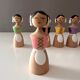 6 Dregeno Napkin Holders, Erzgebirge Germany