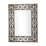 205x158 cm lily wrought iron mirror