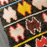 Tapis berbère boucherouite 115x232cm