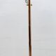 Relco Milano Modernist Italian Murano Glass and Brass Floor Lamp, 1980s